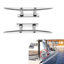 2 шт 316 Петля из нержавеющей стали с плоским верхом, 8 дюймов 20 мм, швартовный канат для парусного спорта