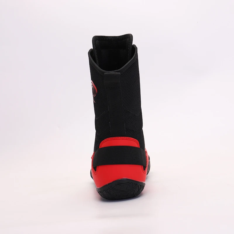 Boxing Shoes Men Women Sport Boxing Shoes High Top Women Professional Fitness Sneakers Combat Man Training Shoes Weightlifting Big Size