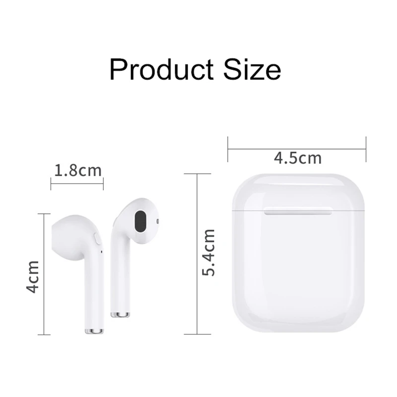 Новые наушники i9s Tws Bluetooth, беспроводные наушники Bluetooth 5,0, мини наушники с микрофоном, зарядная коробка, Спортивная гарнитура для смартфона