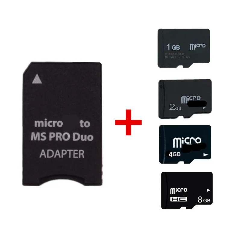 Лидер продаж! 8 ГБ 4 2 1 MICRO карта SD TF + памяти Pro Duo адаптер | Компьютеры и офис