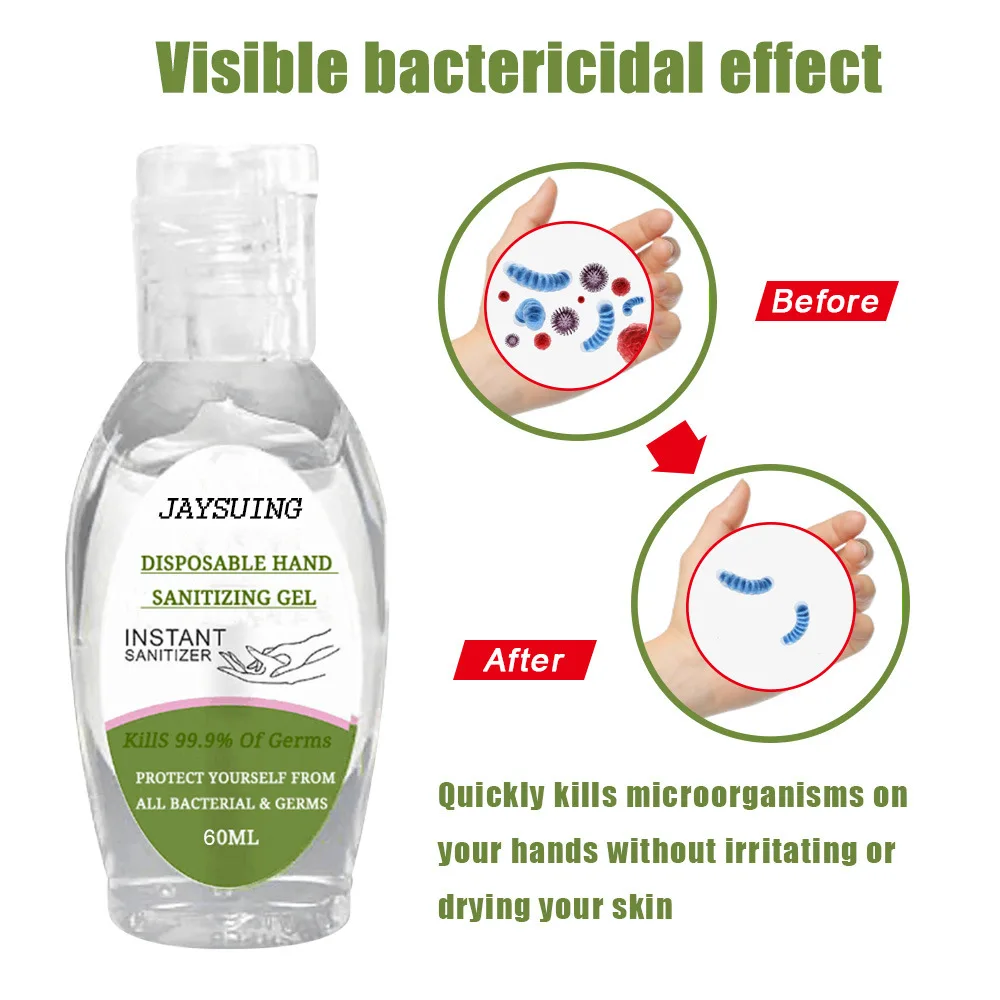 

Mini 60ML Kill Virus Sterilizing Gel Foam Bottle Amino Acid Bacteriostatic Antibacterial Hand Wash Gel Disposable Hand Sanitizer
