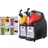110V/220V Double Tank Smoothie Slush Machine Ice Cream Machine 300W Snow Melting Machine Commercial Smoothie Granita machine 1