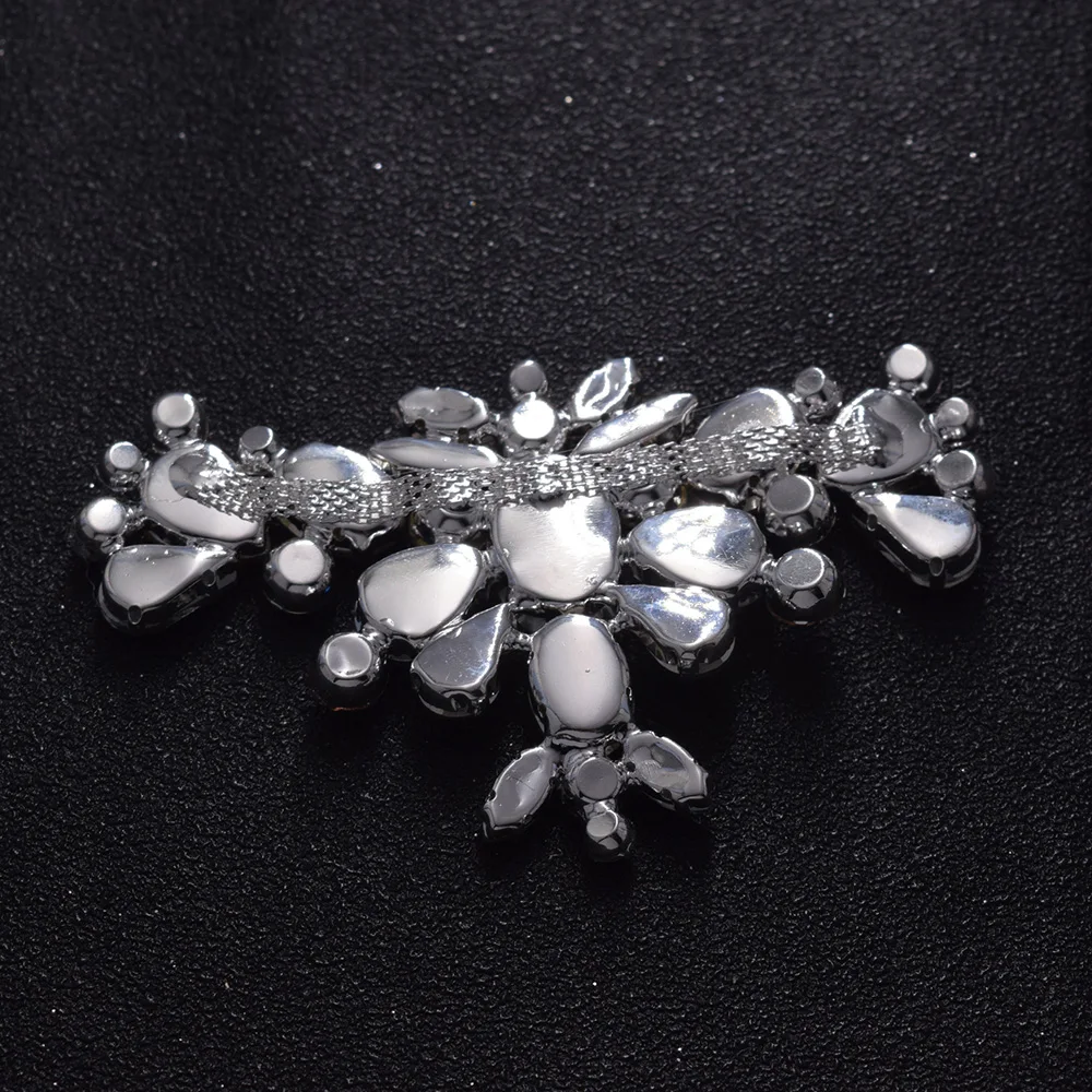 Opal rhinestone belt appliques sewing  (7)