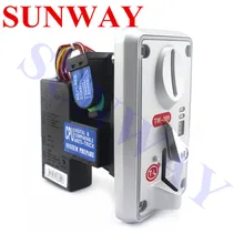 2 шт./лот, TW-389, передний вход, одиночный монетоприемник, селектор монет, жетон, монета, мех для аркадного киоска, игровой шкаф, торговый автомат