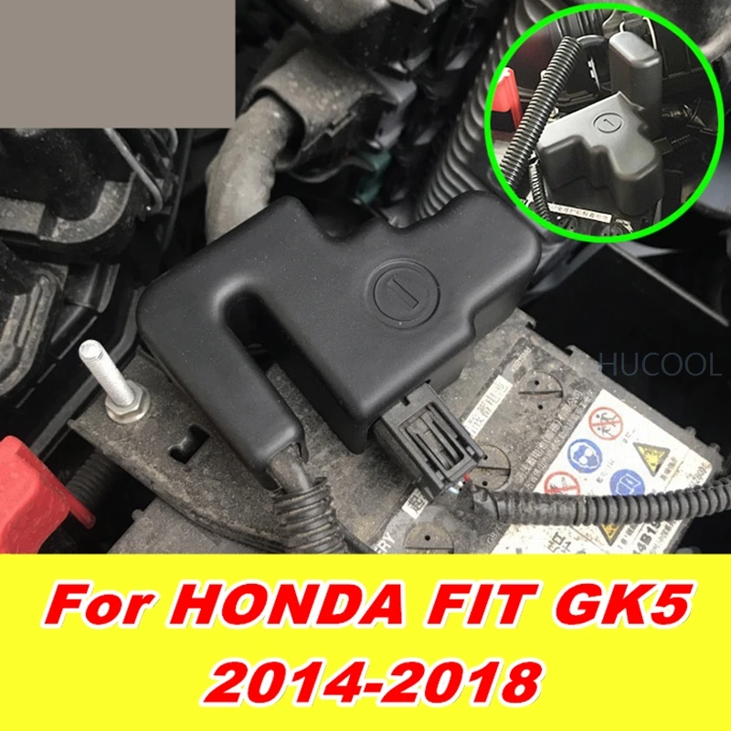 Для HONDA FIT GK5 2014 2018 автомобильный аккумулятор отрицательная защита крышка