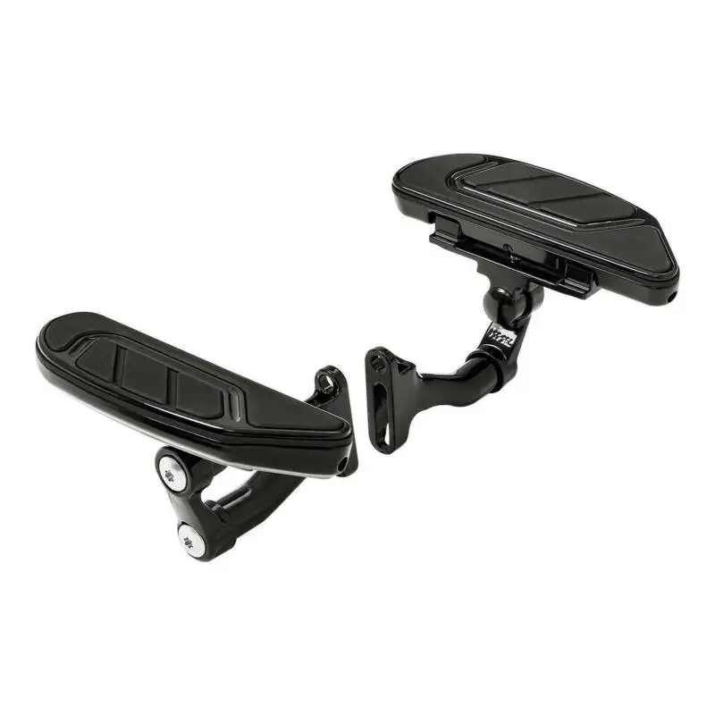 Задний воздушный поток для мотоцикла, подножка для Harley Road King FLHR 95-20 Road Glide - Цвет: black