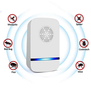 

Pest Control Ultrasonic Pest Repeller Mosquito Killer Electronic Anti Rodent Insect Mole Mouse Cockroach Mouse Computer Shuttle