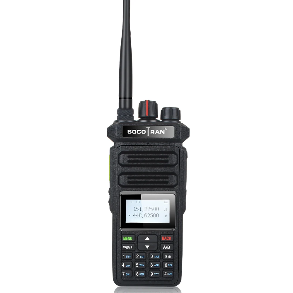 

Walkie Talkie Socotran KL-F6 12W High Power Dual Band Long distance Handheld Two Way Ham Radio Communicator Amateur Handy