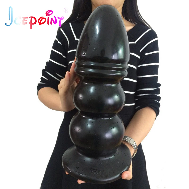 ICEPOINT Super huge anal plug suction cup large butt plug vagina orgasm stuffed anal dildo sex product prostrate massage sex toy