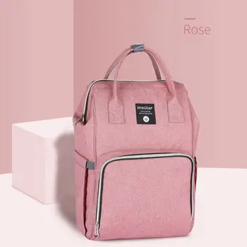 

Multifunctional Baby Diaper Mummy Backpack Large Capacity Nursing Nappy Bags