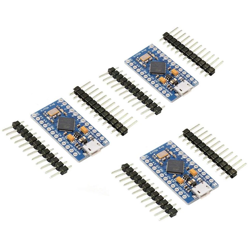 Сменный ATmega32U4 Pro Micro 5 в 16 МГц для Arduino Mini с 2 рядным контактным разъемом Leonardo Usb