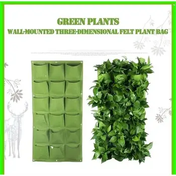 

Potato Grow Pot Garden Container Planting Bags Practical Creative Nonwoven 9/18/36/49/64 Pockets Spring Vegetable