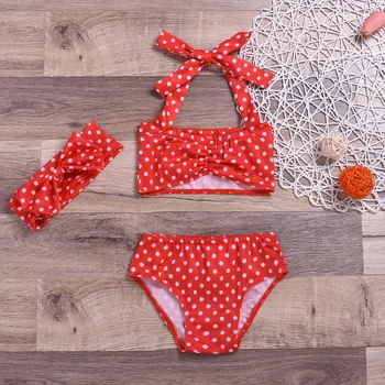 

2020 Kids Baby Girls Swimwear Swimsuit Minnie Two Piece Bikini Sets Toddler Baby Bathing Suit Baby Girls Beachwear Clothes Sets