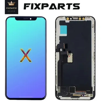 

AAA+++ For iPhone X XS XR Max OLED With 3D Touch Digitizer Assembly No Dead Pixel LCD Screen Replacement Display For iPhoneX LCD