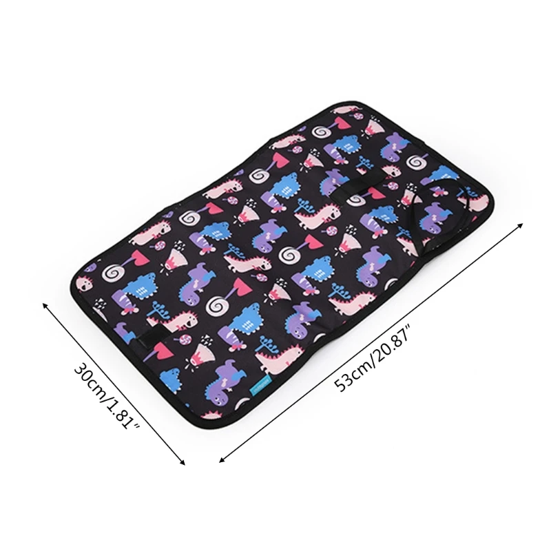 Portable Baby Diaper Pad Multifunctional Foldable Waterproof Diaper Changing Bag 97BC