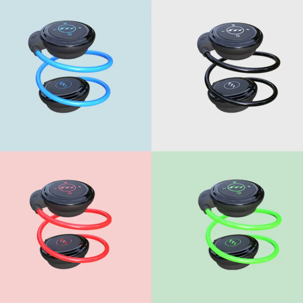 Работает сильный FM радио SM905 Bluetooth 5 0 гарнитура спортивные Беспроводные наушники
