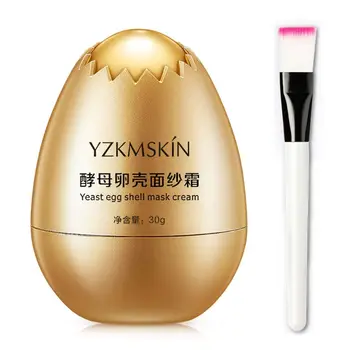 

Yeast Egg Shell Mask Cream Anti Aging Facial Sleeping Masks Remove Wrinkle Moisturizing Face Skin Care 30g