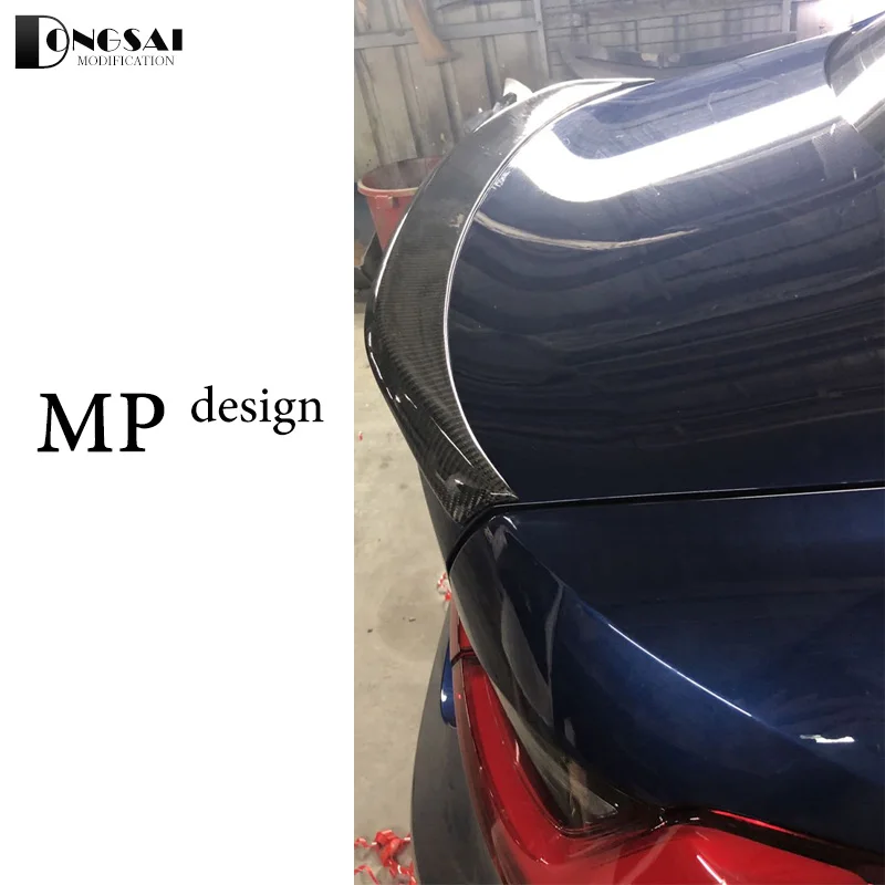Для BMW+ 3 серии Sedan G20& M3 G80 углеродное волокно задний багажник Палубный спойлер 320d 330d 330i M340i