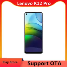 DHL Fast Delivery Lenovo Lemon K12 Pro Android Phone 6000mAh 6.8" Screen 1650x720 64.0MP Snapdragon 662 Octa Core GPS Bluetooth