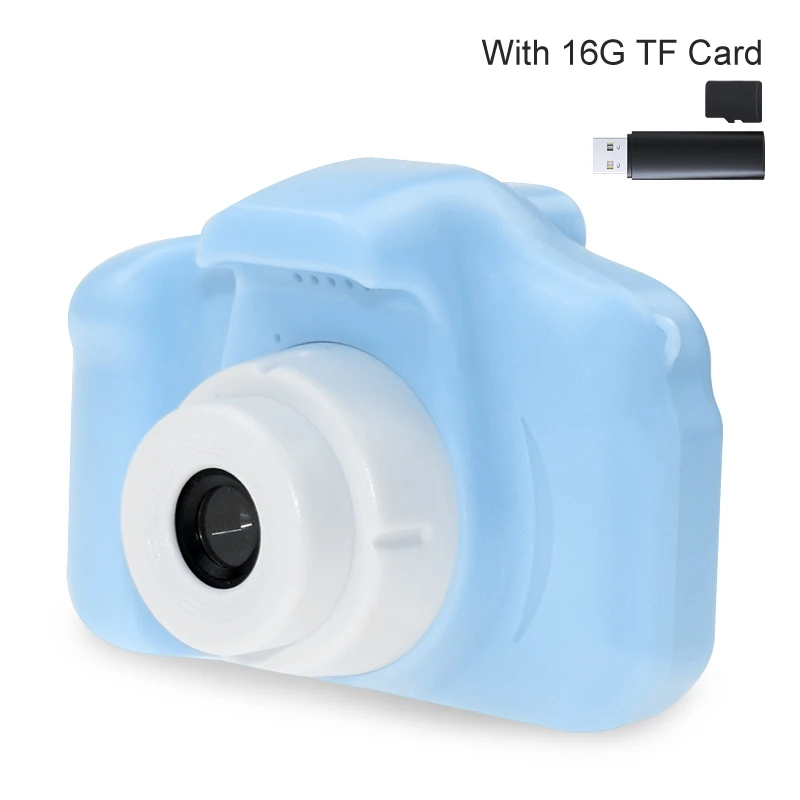 Mini Cartoon Photo Camera Toys 2 Inch HD Screen Childrens Digital Camera Video Recorder Camcorder Toys for Kids Girls Gift 13