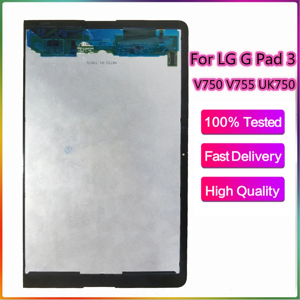 ЖК-дисплей с сенсорным экраном и дигитайзером в сборе для LG G Pad 3 10 1 FHD LTE III / X 2 II V750