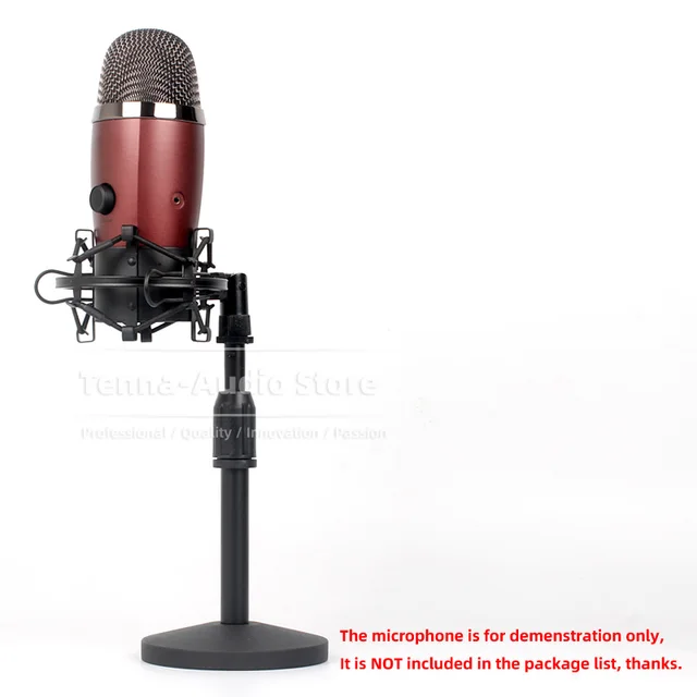 Zerone support de microphone avec accessoire de faux micro Modèle