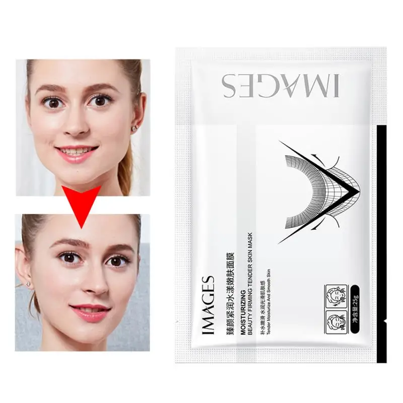 Face Mask Skin Care Skin Rejuvenation Firming V Face Shaping Facial Masks Moisturizing Maquillaje Woman Anti-aging TSLM1