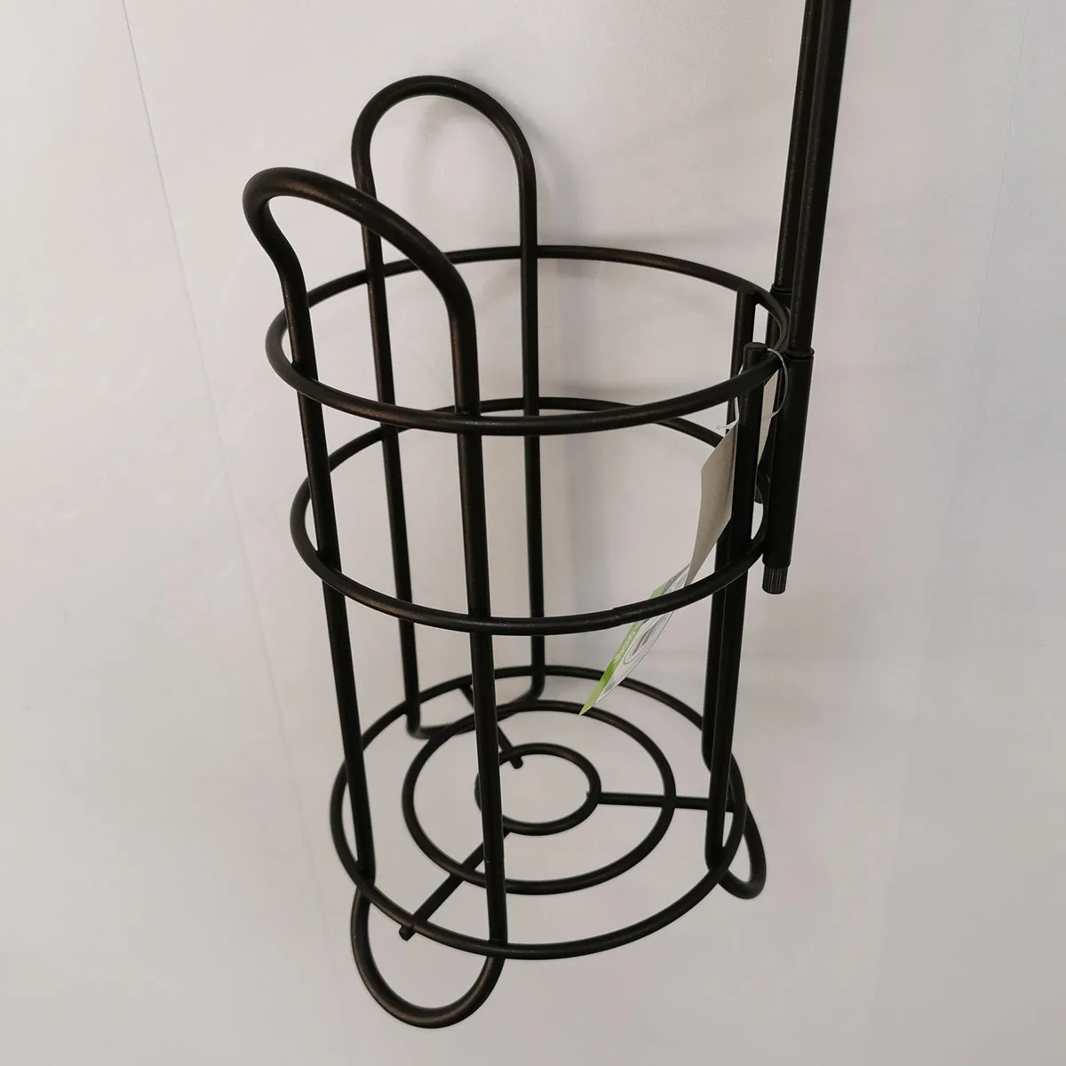 Description Picture 5 of itemStainless Steel Bathroom Paper Roll For Phone Tissue Multifunctional Storage Shelf Toilet Paper Holder Vertical Storage Basket