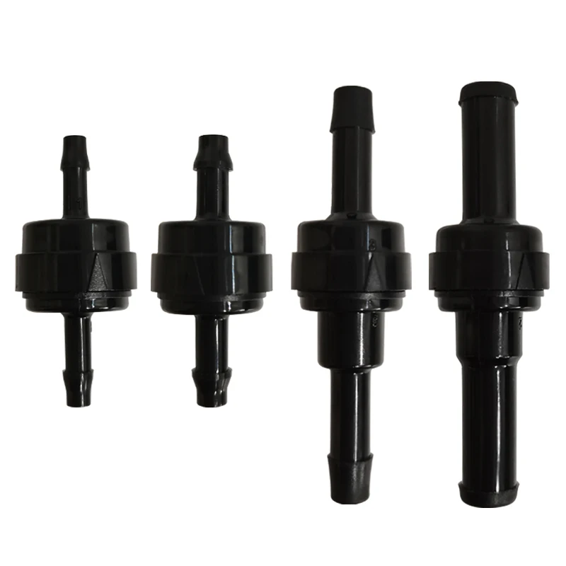 

5 шт. Бесплатная доставка PA66 пластиковый обратный клапан для автомобиля нейлоновый невозвратный Встроенный клапан односторонний клапан для газа дизельного топлива жидкого топлива