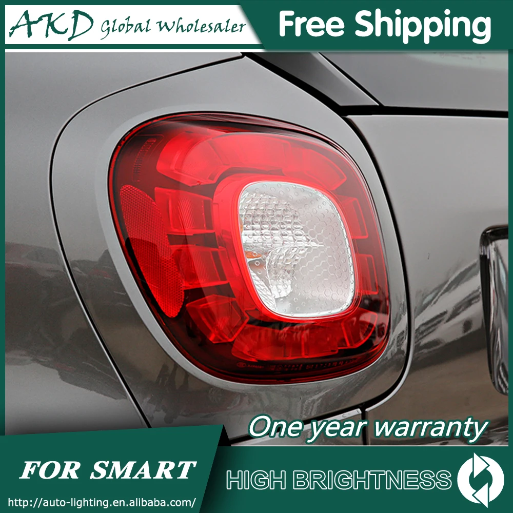 Задний фонарь для автомобиля Benz Smart- W453 светодиодная сигнальная лампа Противотуманные фары DRL дневные ходовые огни тюнинг автомобильные аксессуары