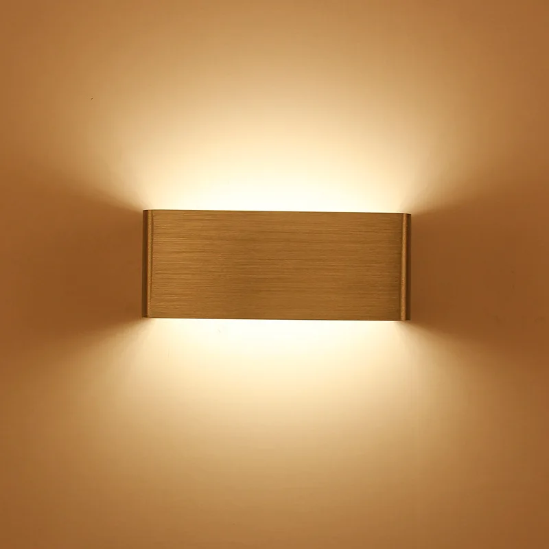 

Ju sheng Northern European-Style Modern Creative Bedside Wall Lamp Living Room Bedroom LED Rectangular Hallway Corridor Wall Lam