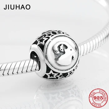 

New 925 Sterling Silver goodness 12 Constellation Capricorn round shape beads Fit Original Pandora Charm Bracelet Jewelry making