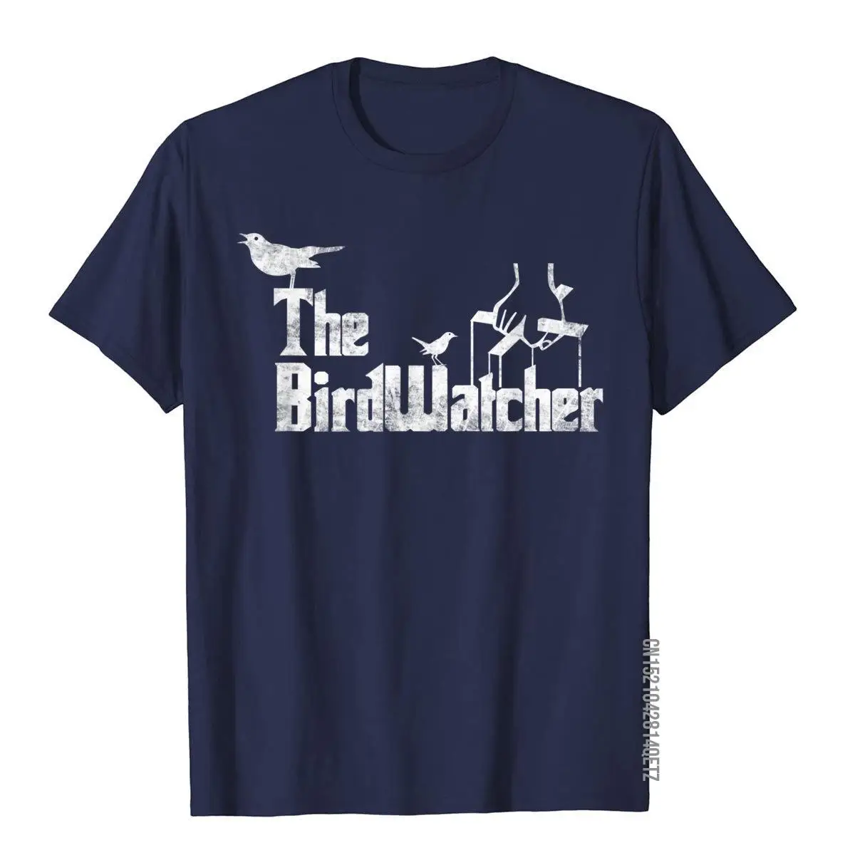 Bird Watching T-shirt - Funny Bird Watcher Gift T-Shirt__B7418navy