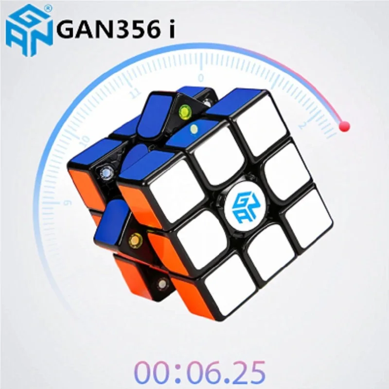 GAN 356i 3x3x3 магический куб, без наклеек, головоломка, кубики, профессиональная скорость, cubo magico, развивающие игрушки для студентов