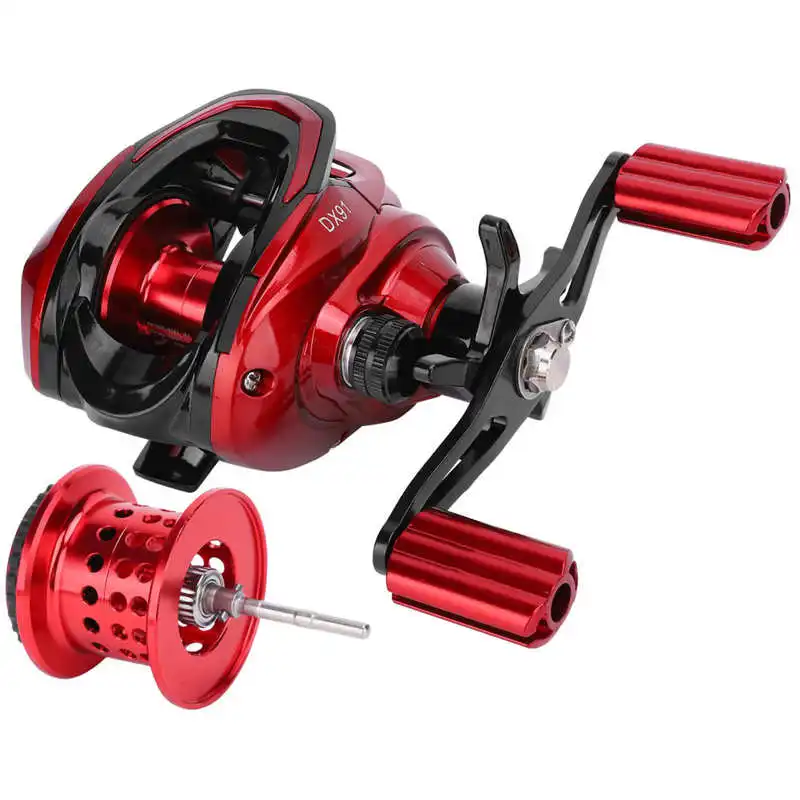 Baitcasting Fishing Reel 6 Gear Centrifugal Magnetic Dual Brake Spinning 18+1 Bearing 7.2:1 Speed Ratio Bait Casting | Спорт и