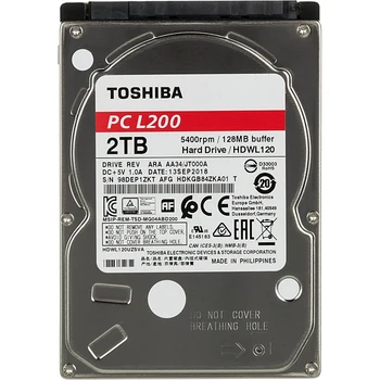 

Hard drive TOSHIBA L200 HDWL120UZSVA