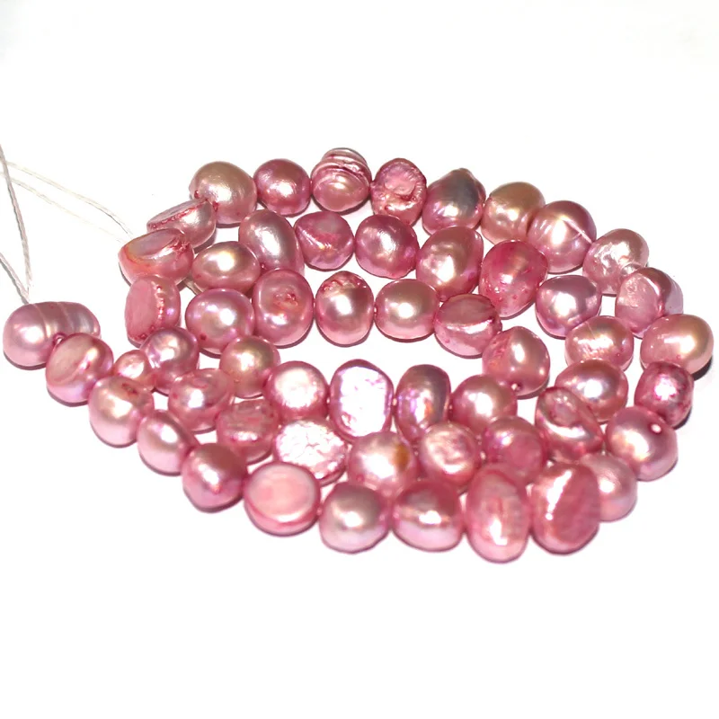 Free Shipping 4-5mm 6-7mm 7-8mm Dark Pink Freeform...