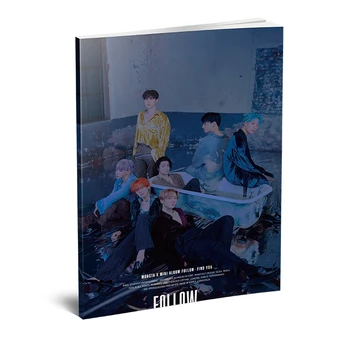 

Kpop Monsta X FOLLOW-FIND YOU Mini Photo Book Photography New Album Poster Picture