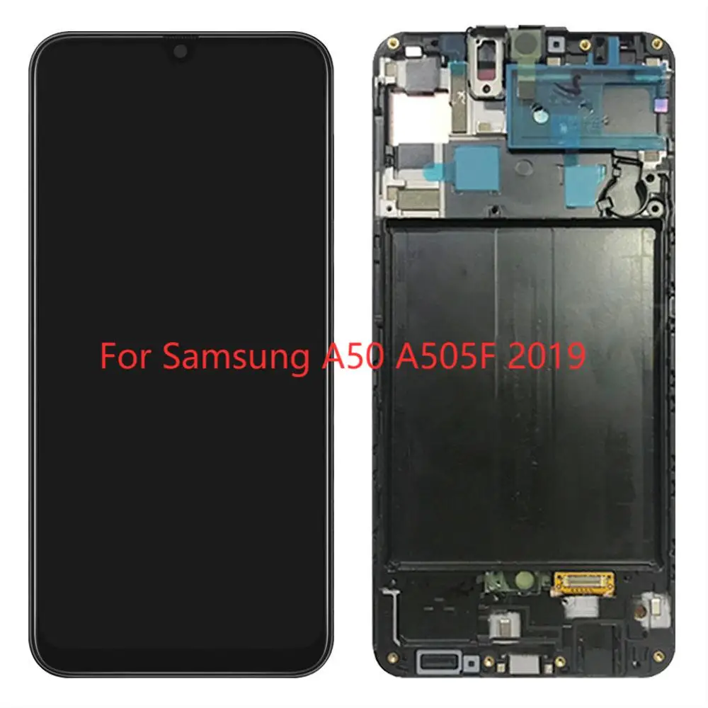 

6.4'' TFT Display For Samsung Galaxy A50S A507 SM-A507FN/DS LCD Display Touch Screen With frame Digitizer Assembly Replacement