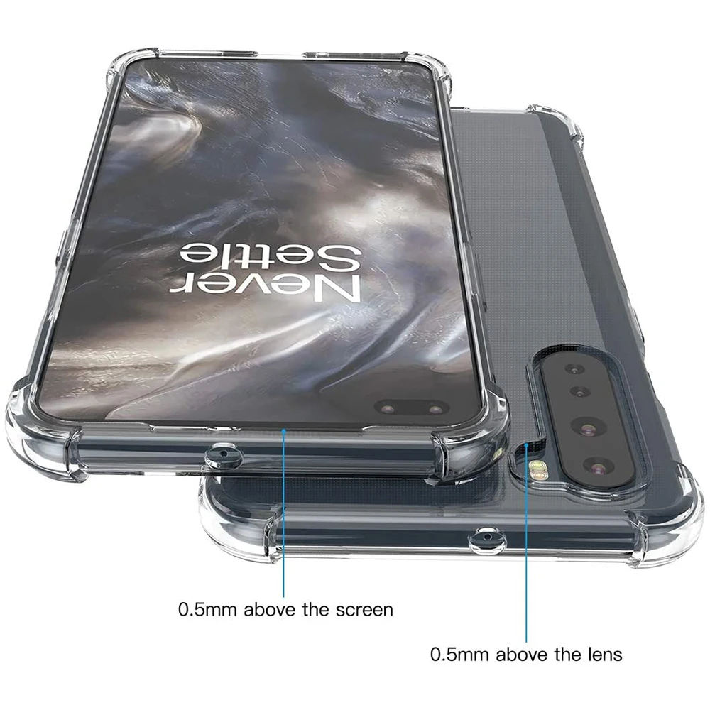 Premium Silicone Clear Phone Case - Durable and Sleek Protective Cover