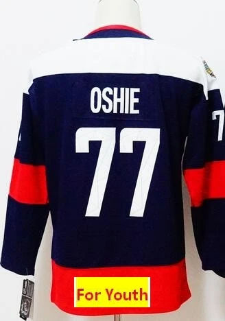 Все Прошитые Молодежные Детские трикотажные изделия TJ Oshie ALEKSANDER Ovechkin Tom Braden Holtby Nicklas Backstrom Evgeny Kuznetsov - Color: Orange