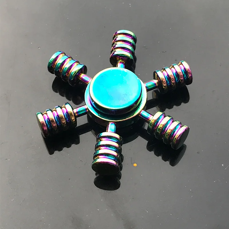 Hand Spinner Office Man Round Gyro Anxiety Relief Stress EDC Focus spinner Finger Toys for Children Spinners 3