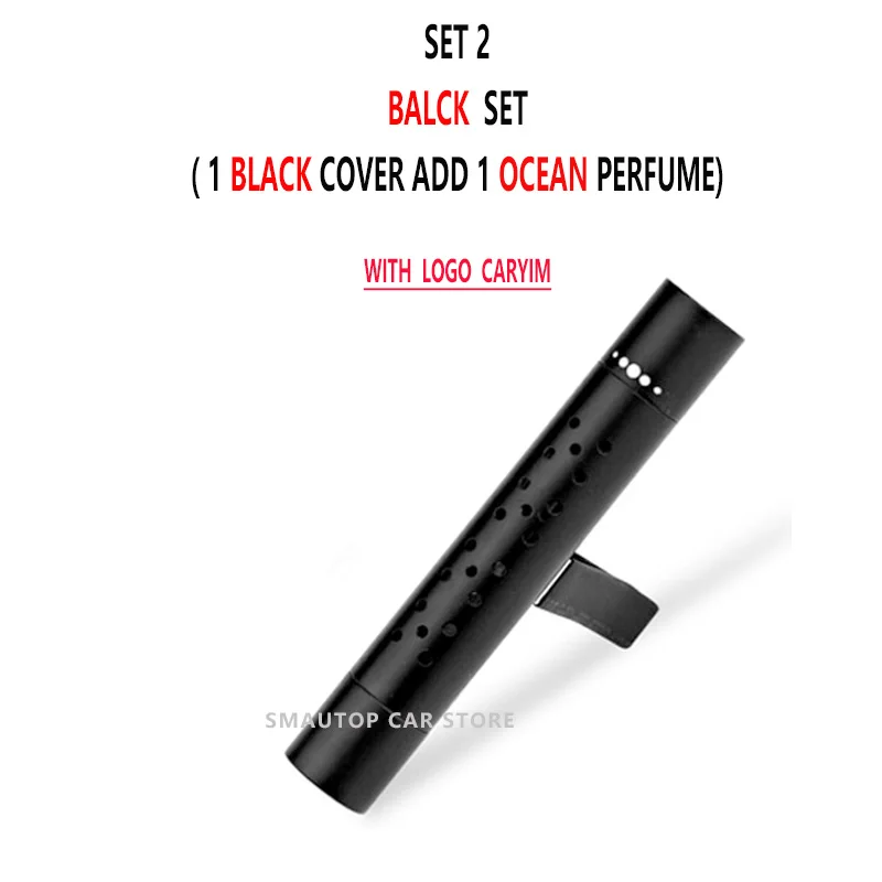 Set2 Black Ocean Автомобильный освежитель воздуха, освежитель воздуха, автомобильный освежитель воздуха на выходе, освежитель воздуха в автомобиле, клипса кондиционирования воздуха, магнитный диффузор, твердый парфюм для удаления запахов - Название цвета: Set2 Black Ocean