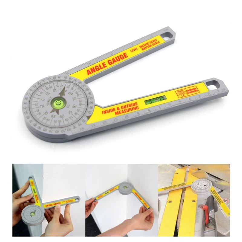 Accurate Ruler Measuring Goniometer Tool Gauge Digital Angle Finder