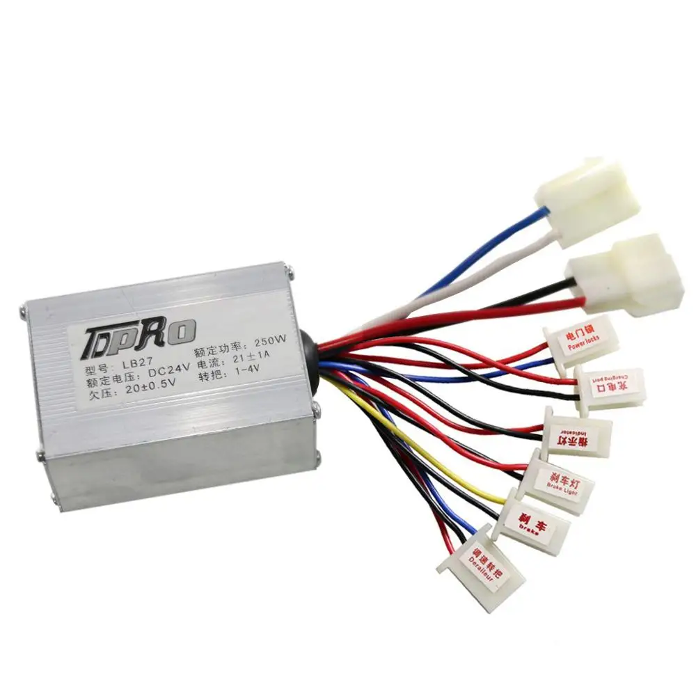 

For Scooter Mini Bike electric motor 24v 250w Brush DC Speed Controller