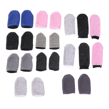

2Pcs Sleep-proof Sweat-proof Touch Screen Thumbs Finger Sleeve Game Glove