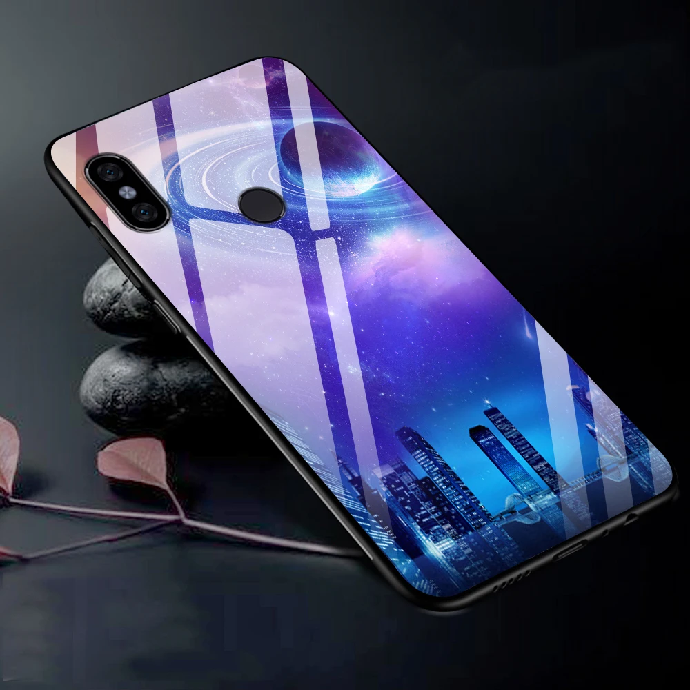 Силиконовый чехол для Xiaomi Mi A2 Lite чехол 360 полная защита закаленное стекло задняя крышка чехол для телефона s для Xiaomi Mi A2 бампер