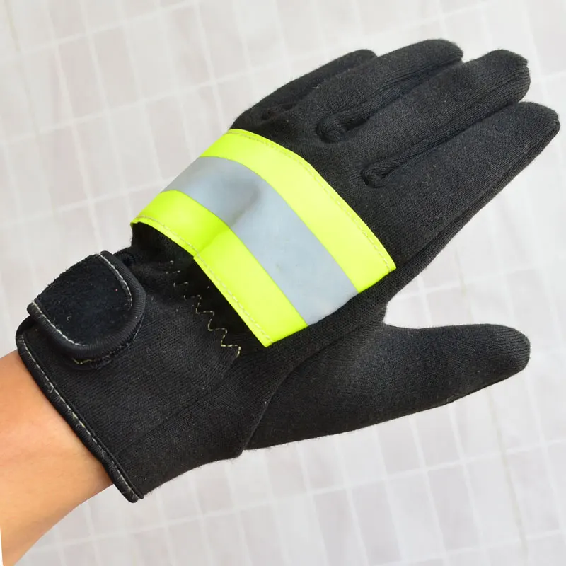 Unlined Training Fireman Gloves Fitting Flexible Fire Prevention and Heat Insulation Kevlar Sewing Thread Lightweight | Аксессуары для