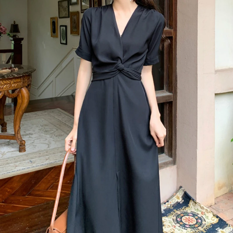 mid calf a line dresses