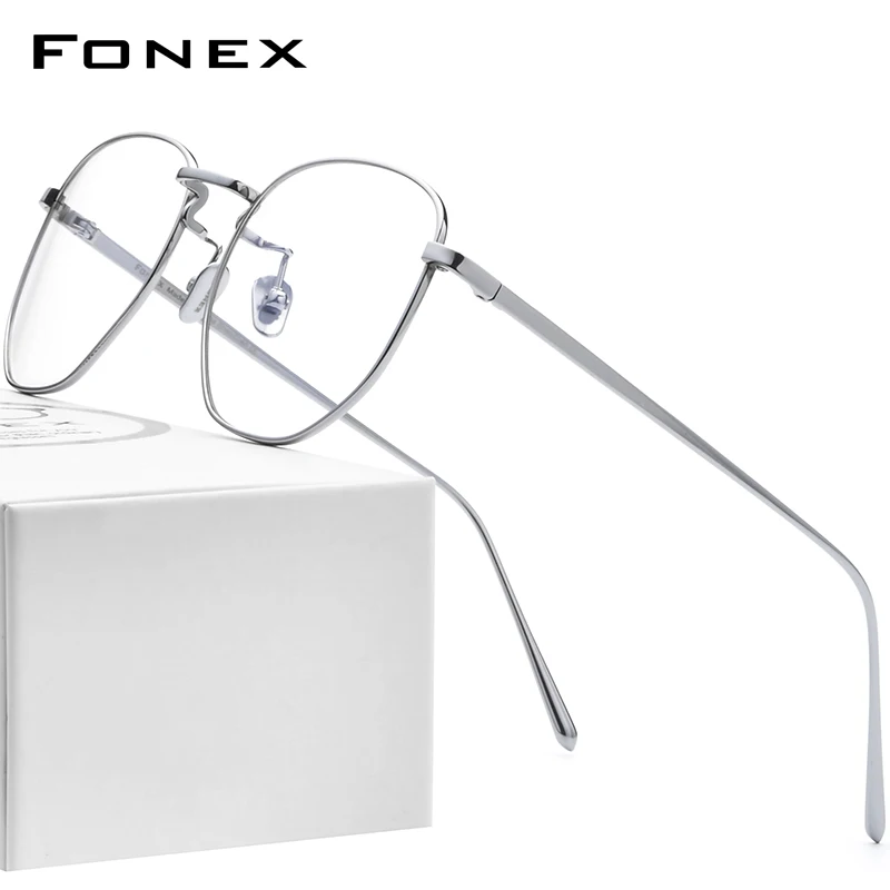 FONEX Оправа для очков Мужская и женская из титана под близорукость | Аксессуары